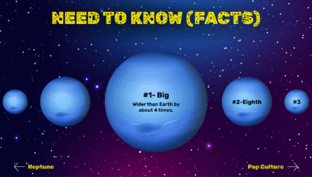 Need to know facts screen