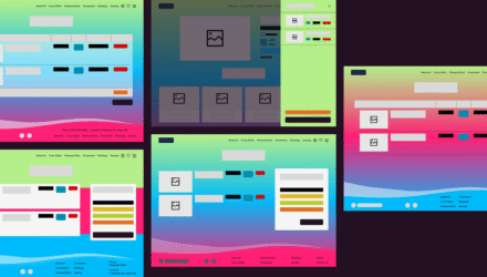Cart page wireframes