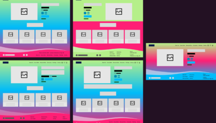 Item page wireframes