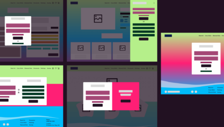 Sign in/Sign up wireframes